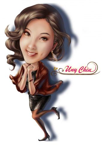 許麗姿 - 港姐的大頭娃娃