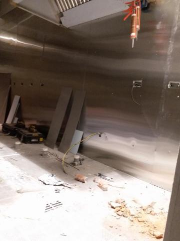 由承富企業社 - 廚房牆壁不鏽鋼包板