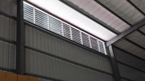 由承富企業社 - 廠房消防排煙百葉