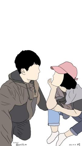 江坤桂 - 人像描繪＿線條畫