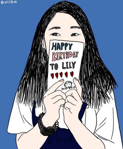 江坤桂 - 人像描繪＿生日祝福