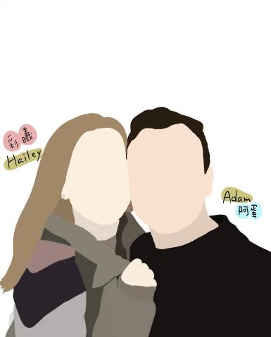 江坤桂 - 人像描繪＿線條畫