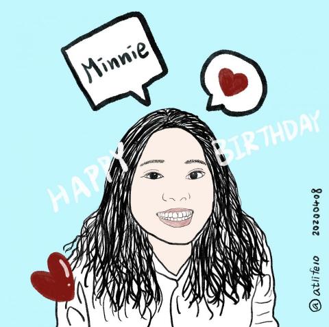 江坤桂 - 人像描繪＿生日祝福