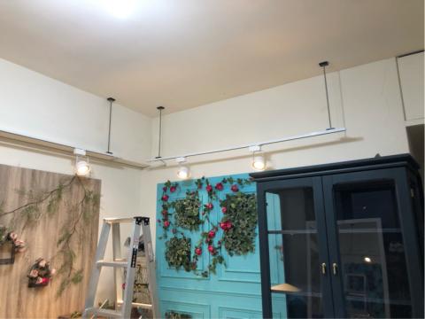 鋆溢工程行 - 軌道燈安裝後
