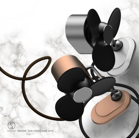 施施設計 - 桌上型電扇外型設計