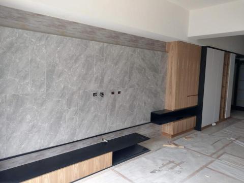 典宏裝修工程 - 電視櫃大理石造型