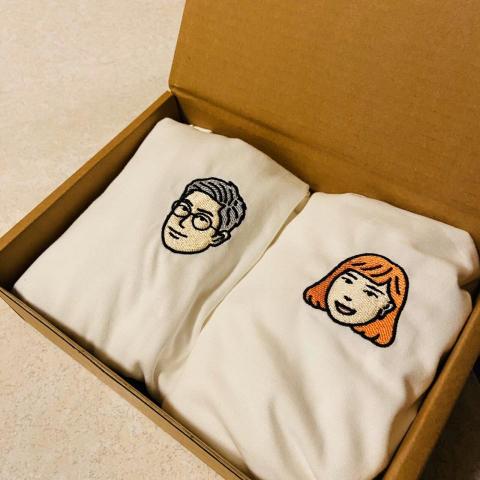 王振宇 - 人像插畫T恤製作