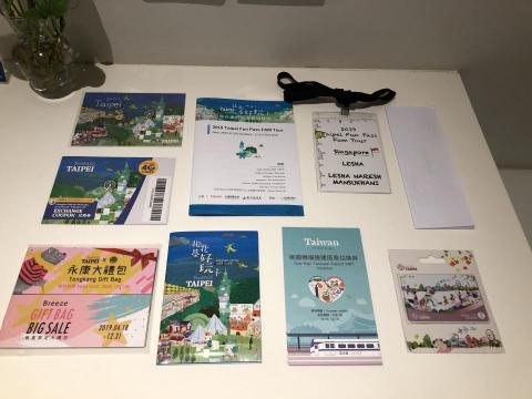 Carol Liu - 2019北北基好玩卡國外網紅Fam Tour
行銷製作物陳列