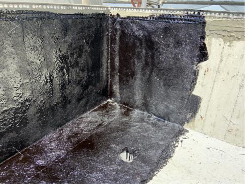 凱瑞工程行 - 造景樹洞 Epoxy 貼網施作