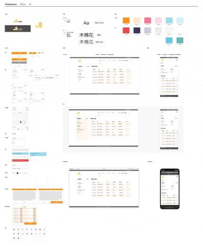 旅人兄弟 - 風格指南設計，web app  開發