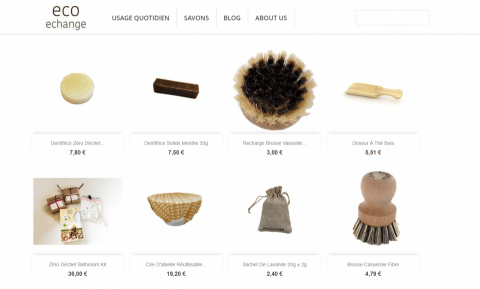 許雅婷 - 法國Ecoechange有機公司
使用Prestashop E-commerce