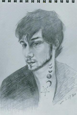 劉育秀 - 人像素描