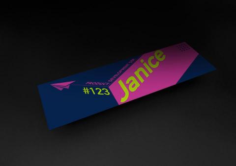 qing - Justfly 座位職務牌
Justfly Position card