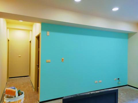 乾坤油漆工程行 - 綠色 乾坤油漆工程行 - 綠色