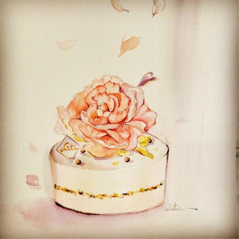 Lita手作、插畫 - 水彩-甜點