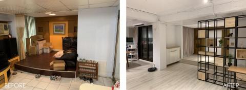 kai - W Flat
在台中的住家室內設計。40年的老房子，30年的裝潢全部砍掉重練。