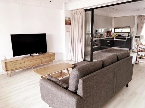 kai - W Flat
在台中的住家室內設計。40年的老房子，30年的裝潢全部砍掉重練。