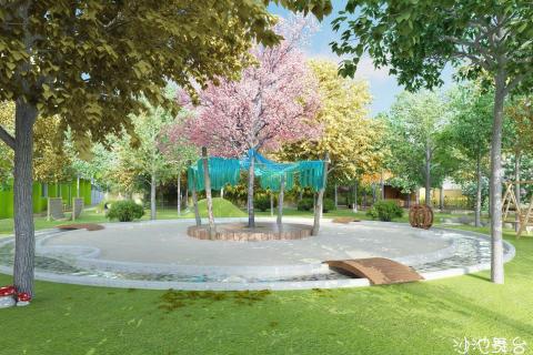 創兆－路易斯Louis - 教育戶外園林場地設計案例