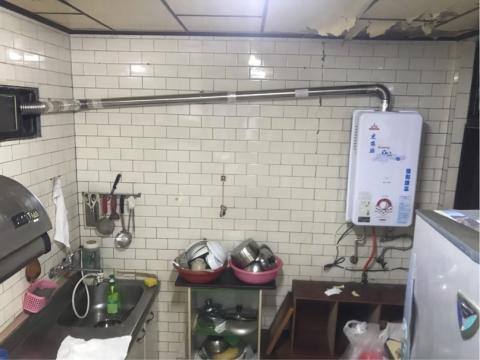 蔡先生 - 強制排氣熱水器 安裝完工