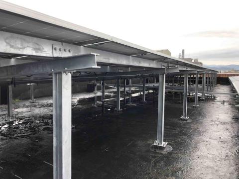 靖旺 - 太陽能鋼構