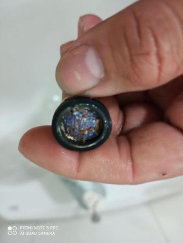 旭電工程行 - 龍頭出水口嚴重堵塞