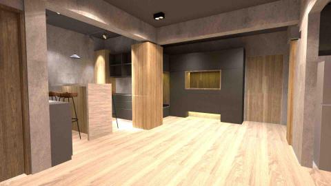 BS interior design studio - 蕭公館3D示意圖