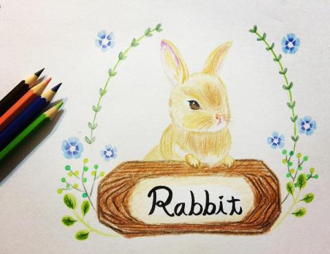 E.G.工作室 - 色鉛筆手繪插圖 E.G.工作室 - 色鉛筆手繪插圖