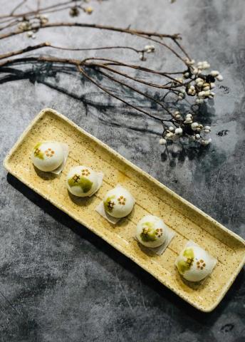 甜點烘焙 - 織部蒸菓（日式饅頭）