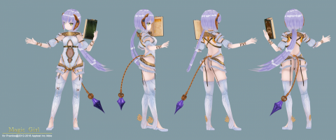 取奇數位工作室 - 手繪風人物製作