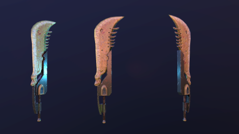 取奇數位工作室 - 魔物獵人大劍製作