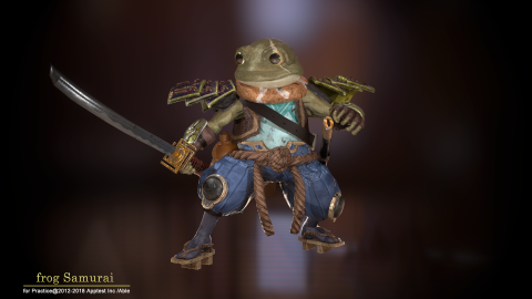 取奇數位工作室 - 青蛙武士製作