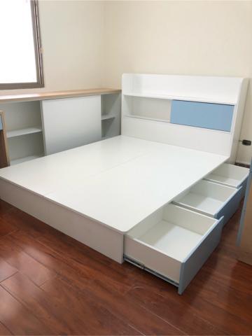 乙德室內設計.系統櫃施工 - 床板收納