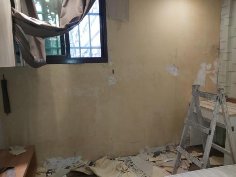 賴克明防水防漏 - 施工前（二次接縫高壓灌注工程）士林至誠路