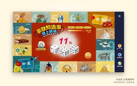 Stacey - 內政部-宗教知識家遊戲