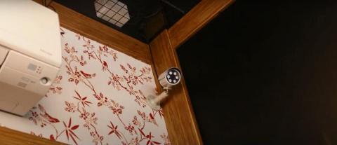 聖邦智能有限公司 - 青年旅社架設監視器確保線路不影響美觀