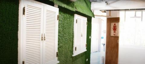 聖邦智能有限公司 - 青年旅社架設監視器確保線路不影響美觀