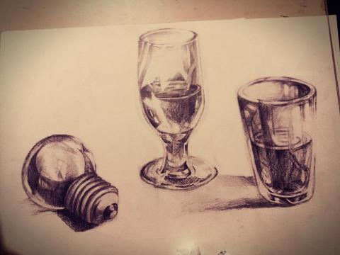 鄭恩翔 - 玻璃材質練習