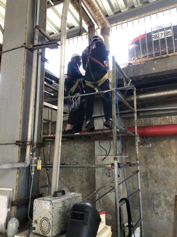 阿翰 - 蒸氣管路維修