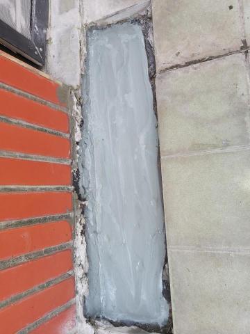 賴克明防水防漏 - 施工中（中塗3）待水泥砂槳回填~完工（板橋六必居屋頂）