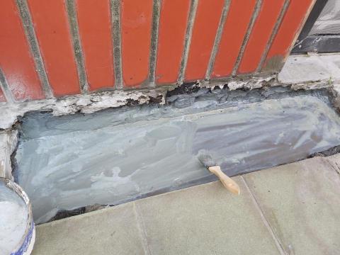 賴克明防水防漏 - 施工中（中塗2）