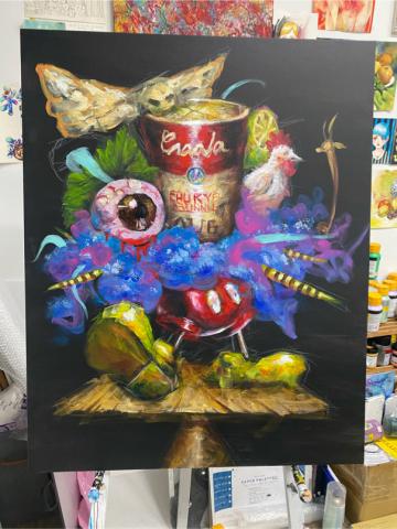 江盈賜 - 壓克力