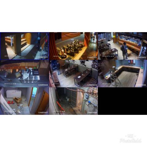 光益科技 - 這是內湖區拉麵店從手機遠端看到的店內狀況