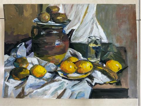 江盈賜 - 不透明水彩