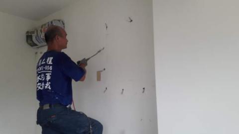 宏胤工程.黃晨森 - 高壓灌注抓漏