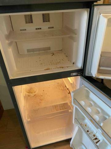 謝淑芬 - 清潔前