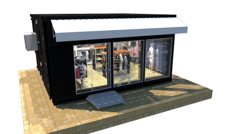 羅斌 - La proie 家樂福貨櫃店陳列設計02