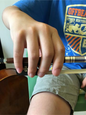 朱晨歡 - 大提琴握弓教學指導 朱晨歡 - 大提琴握弓教學指導