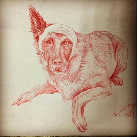 巷口邊邊,繪狗師 - 