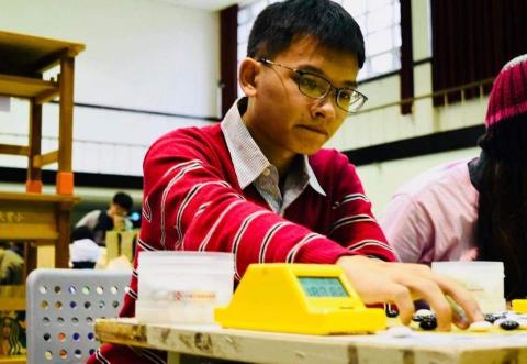 黃老師 - 擔任「第十四屆政大盃全國圍棋團體錦標賽」主將