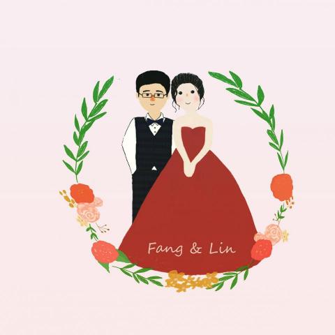 有點溫暖工作室 - 婚禮插畫設計